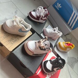 Toddler Nike and Jordan’s